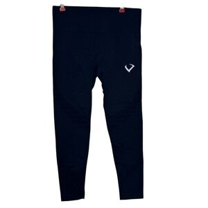 Violate The Dress Code Womens Pants Athletic Elastic Stretch Fleece Black Medium